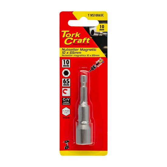 Nutsetter Magnetic 10x65mm Carded